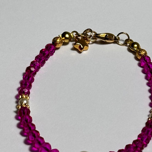 pulsera vinotinto